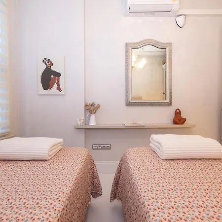 2 1 Salon In A Historical Building In The Heart Of Galata דירה איסטמבול